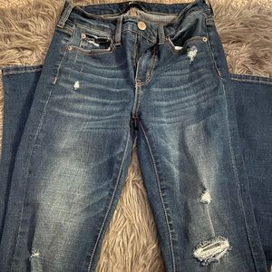 aero distressed jeans!